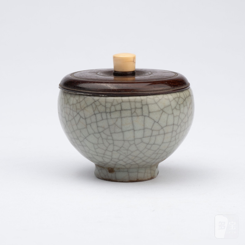   明 哥釉青釉杯 - 图3